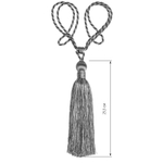 Кисть средняя New Trimmings арт. DB 02556 col. 03 (высота кисти 25,5 см)