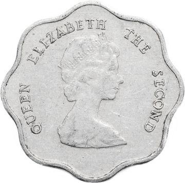 5 центов 1981-2000 Восточные Карибы