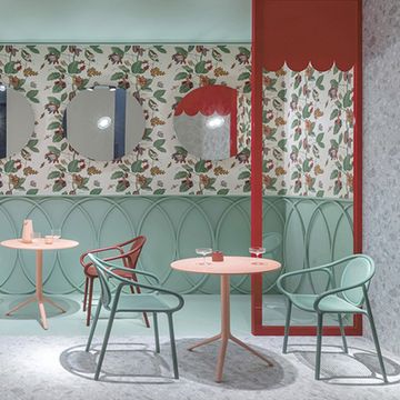 Кресло пластиковое Remind зеленое Италия