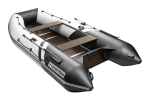 YACHTMAN-360 СК (Яхтман) белый-черный (лодка ПВХ под мотор с усилением)
