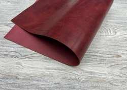 Кожа  Миссури МС04 цв. Бордовый, толщ. 1,8-2,0 мм, ПАНЕЛИ