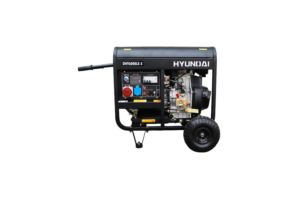 Дизельный генератор HYUNDAI DHY 6000LE-3