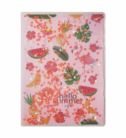 NB-49/ 6 Блокнот «Фламинго» с плавающими пайетками