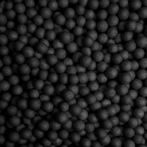 Шарики пенопласт черный 6-8 мм ВВ