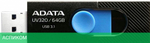 USB Flash-накопитель A-Data AUV320-64G-RBKBL 64Gb Black/Blue