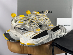 Balenciaga Cargo Sneaker Worn-Out - Grey Yellow