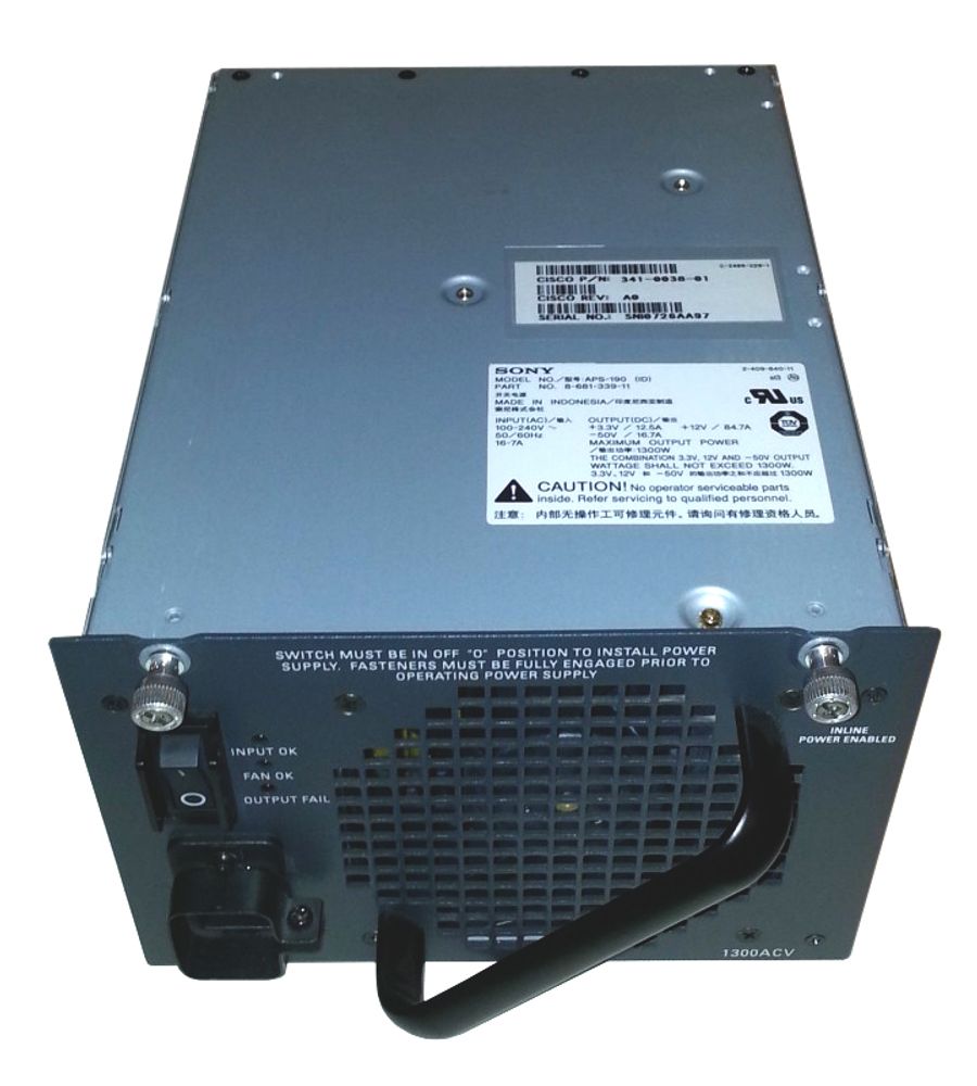 Блок питания Cisco Power Supply 1300W APS-190