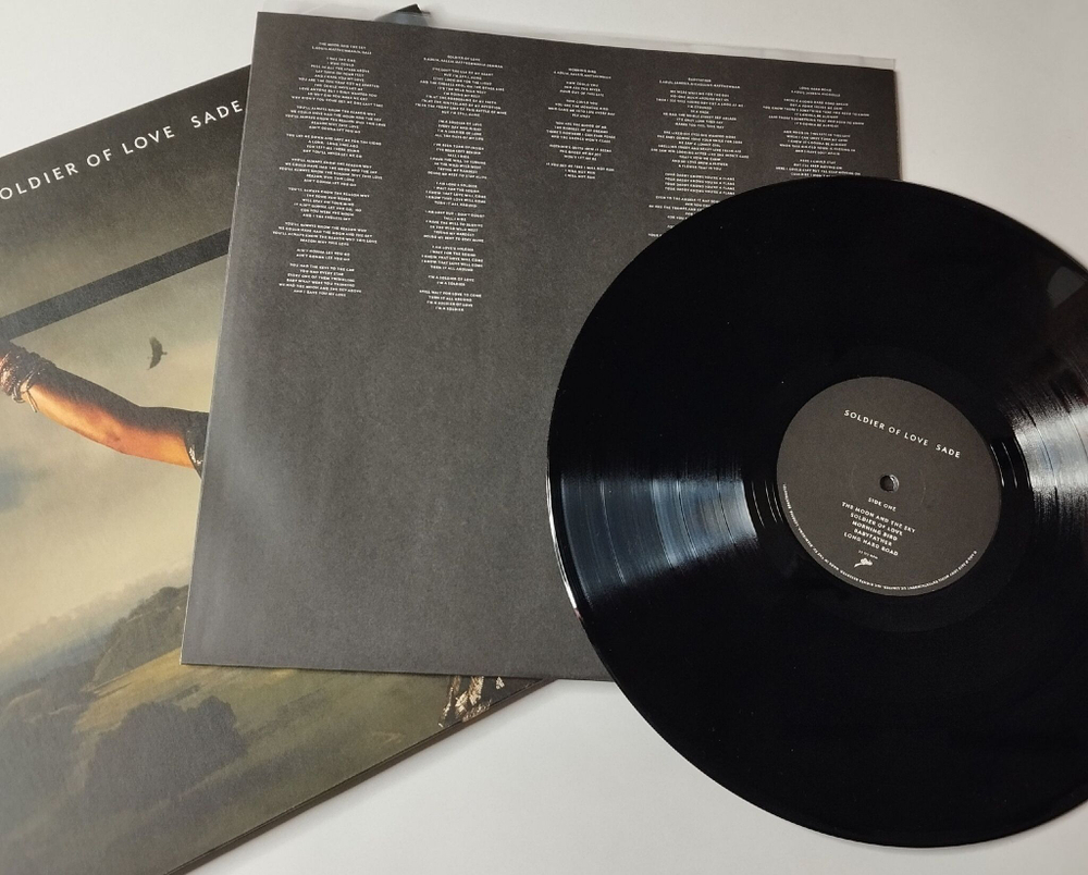 Винтажная виниловая пластинка LP Sade Soldier Of Love (EU 2010)
