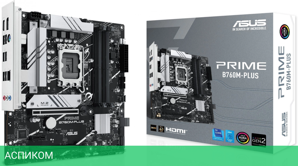Материнская плата ASUS PRIME B760M-PLUS (90MB1GY0-M0EAY0)