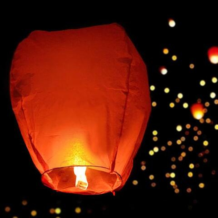 5357836 Фонарь желаний "Красный"