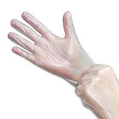 Перчатки  однораз.прозр. из ТПЭ   раз.9 L (уп.100пар) Deltagrip TPE