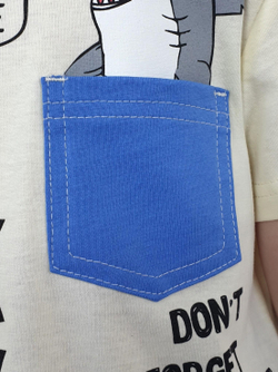 01-85-7 Комплект для мальчика (фуфайка+шорты)