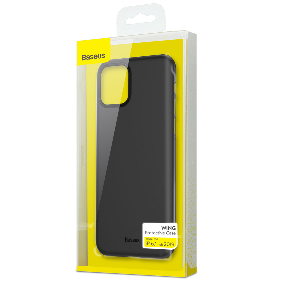 Чехол для Apple iPhone 11 Baseus Wing Protective Case - Solid Black