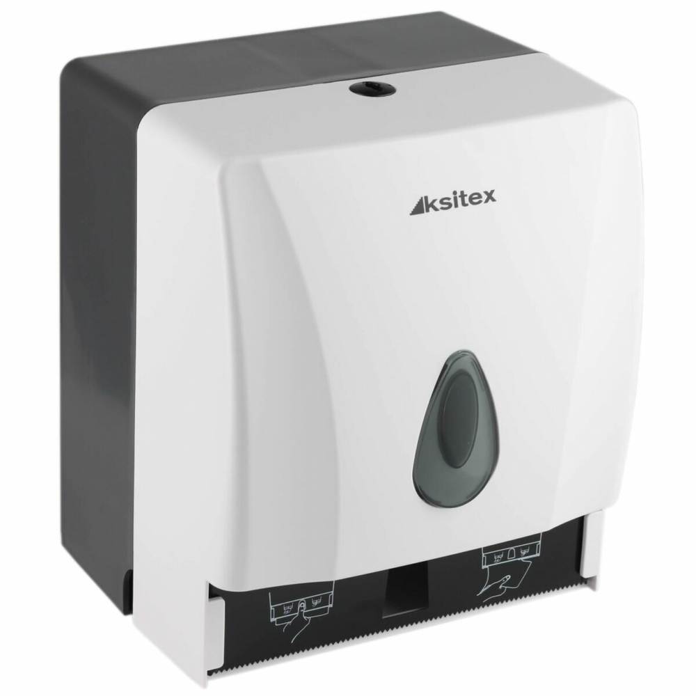 Диспенсер рулонных и листовых полотенец Ksitex