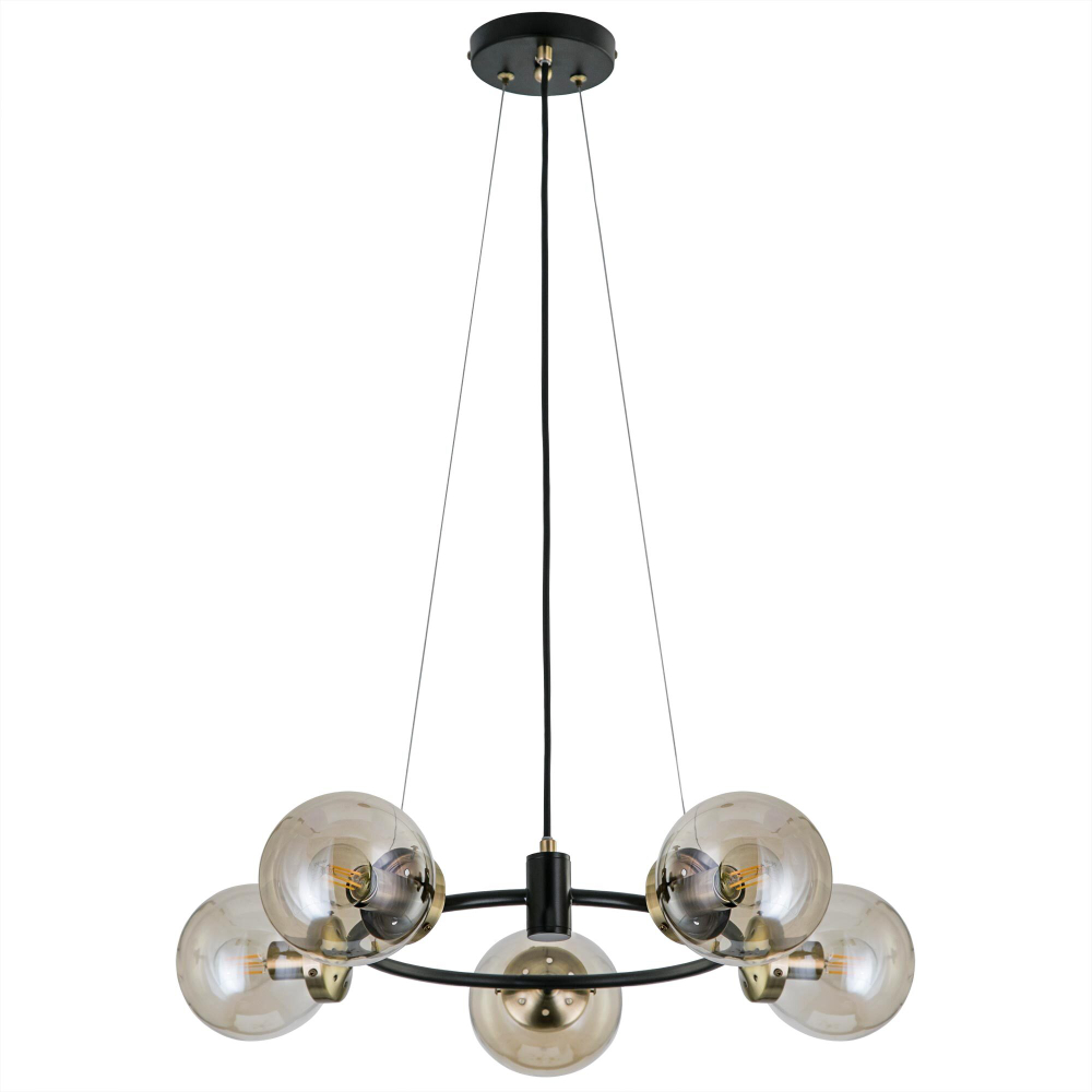 Citilux Планета CL105155 Люстра подвесная Бронза