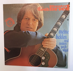 Винтажная виниловая пластинка LP Gunter Gabriel Meine Helden Und Andere Pechvogel (Germany 1977)
