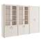 Композиция 5 Шкаф для бумаг с гардеробом 6 створок 290x42x206