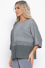 Джемпер Орлеан (серый/изумруд) Б14998-4М LT Collection