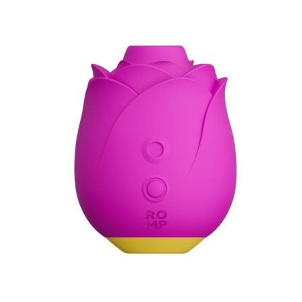 Клиторальный стимулятор ROMP "Suction Rose", силикон, вакуумная стимуляция