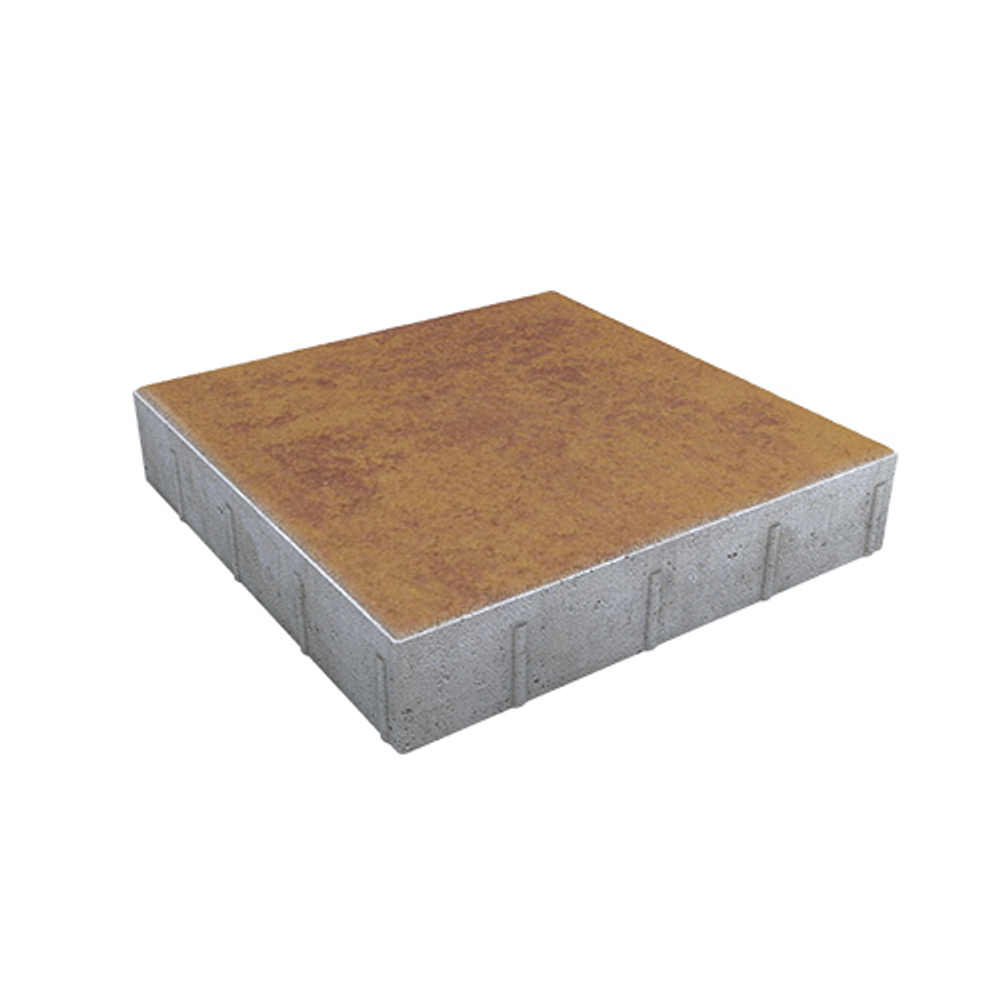 Тротуарная плитка КВАДРАТ 500х500 мм - Листопад гладкий Каир