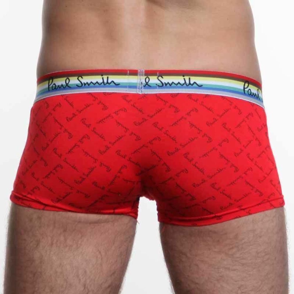 Мужские трусы боксеры красные Paul Smith Red Boxer