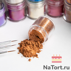 Краситель сухой перламутровый Bakerika «Блестящий янтарь» 4 гр