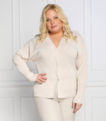 кардиган moka plus size Persona by Marina Rinaldi - бежевый(1343142)