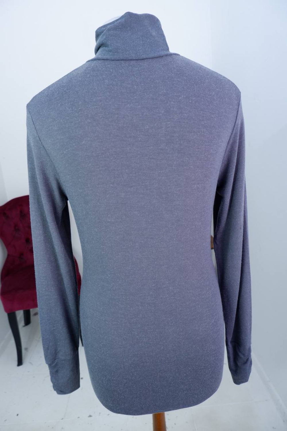 Водолазка Anabel Arto базовая, в красивом оттенке, с шерстью в составе 48 размер