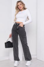 Джинсы "Артемиса" (серые) Б8607 LT Collection