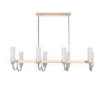 SL1402.263.08 Люстра подвесная ST-Luce Латунь/Прозрачный E14*8 40W ЭЛЕГРА