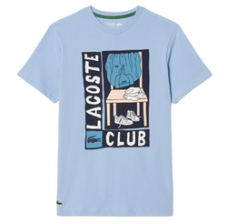 Теннисная футболка Lacoste Printed Sport - aphylla