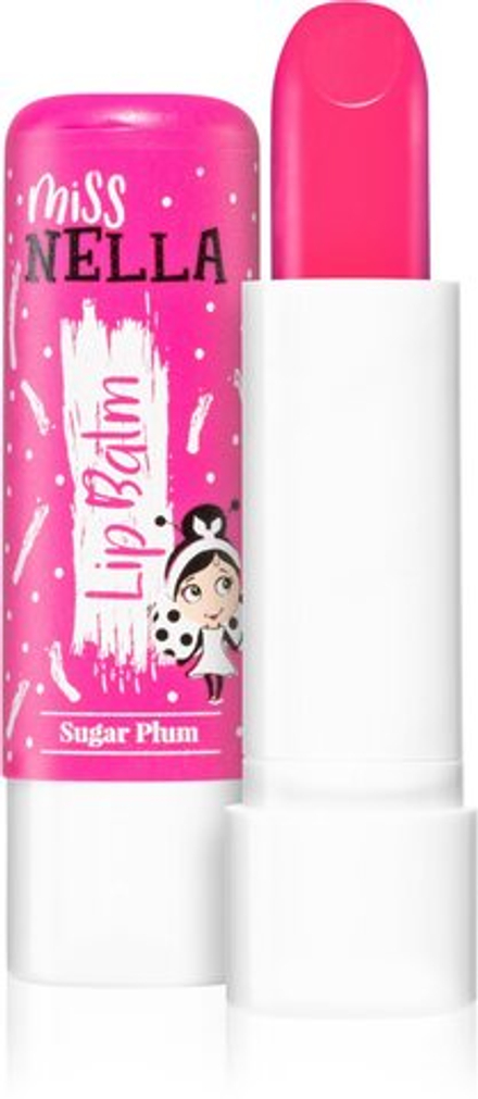 Miss Nella Lip Balm - бальзам для губ /  Sugar Plum 4,3  g  / GTIN 5060581103519