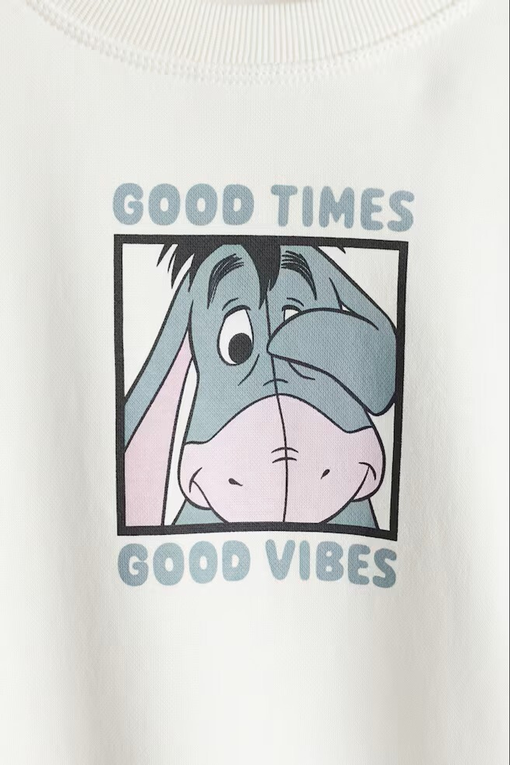 H&M Толстовка с принтом, белый