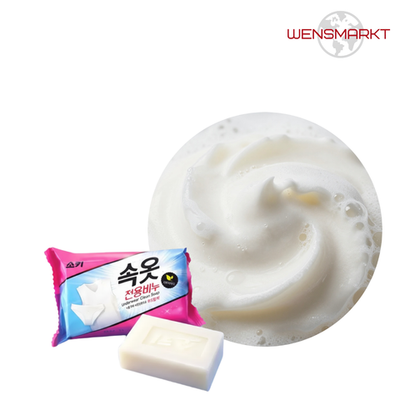 Натуральное гипоаллергенное мыло для стирки нижнего белья и детских тканей MUKUNGHWA Underwear Clean Soap, 150 г, Корея