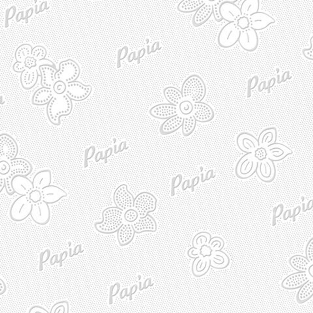 Бумага туалетная, спайка 8 шт., 3-слойная (8х17 м) Papia Professional, белая, 5080998