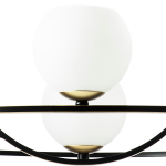 762117 Люстра ENNA 11х40W E14 ЧЕРНЫЙ/ЗОЛОТО