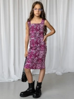 Платье для девочки летнее без рукавов