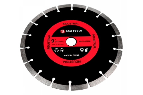 Диск отрезной по бетону (алмазный, 230 мм) SAMTOOLS