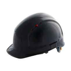 Каска Росомз RFI-7 TITAN RAPID, защитная, чёрная, арт. 71720