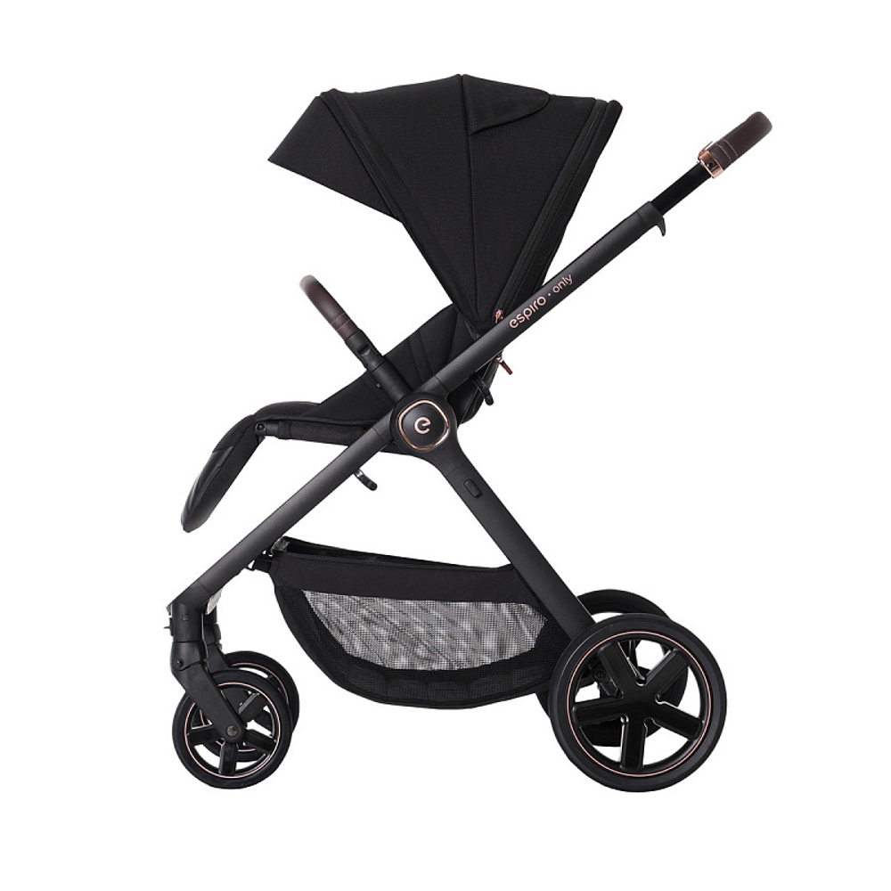 Детская коляска Espiro Only 2 в 1 2025 410 stylish black