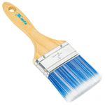 83073 Кисть плоская "Евро" 3", искусственная щетина 75мм, деревянная ручка MTX