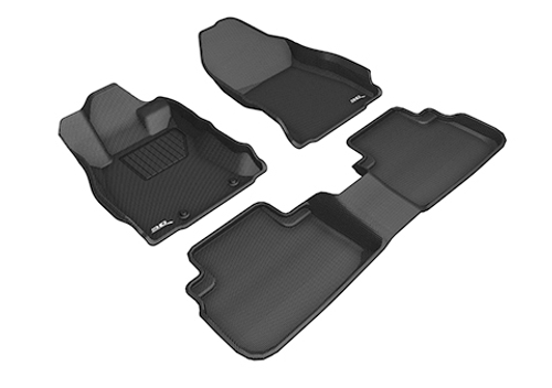 Коврики салона Sotra 3D Lux для Subaru Forester V 2018- черные. Артикул ST 74-00715