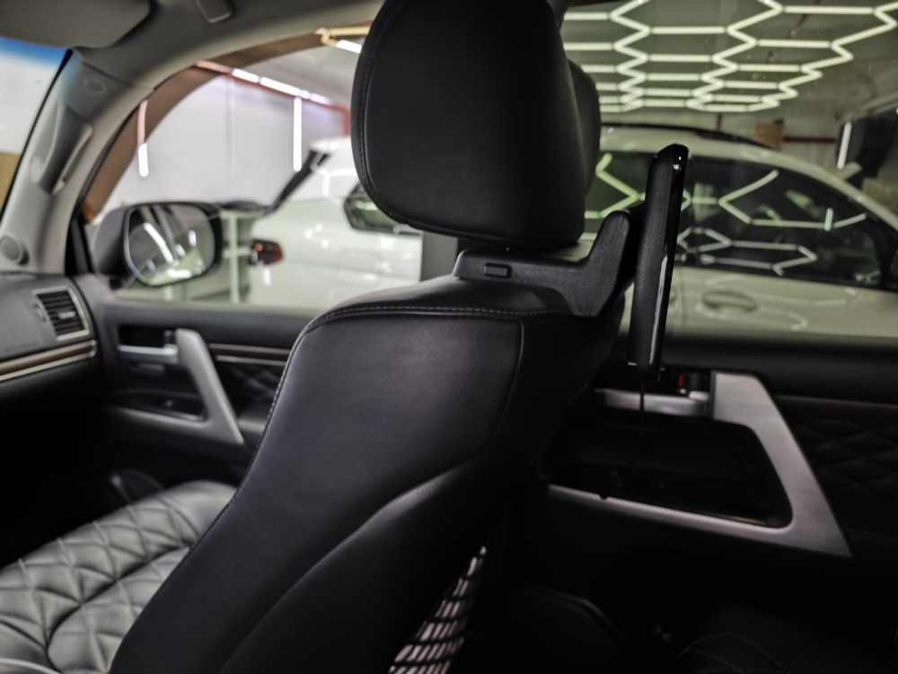 Комплект мониторов на подголовник для Lexus и Toyota - Radiola RDL-LC 1269 Black с сенсорным экраном 12,3” (1920 х 720 пикселей, Android 11, 8+128Gb, 4G)