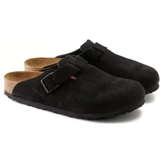 Биркеншток, Домашние тапочки, черные, унисекс