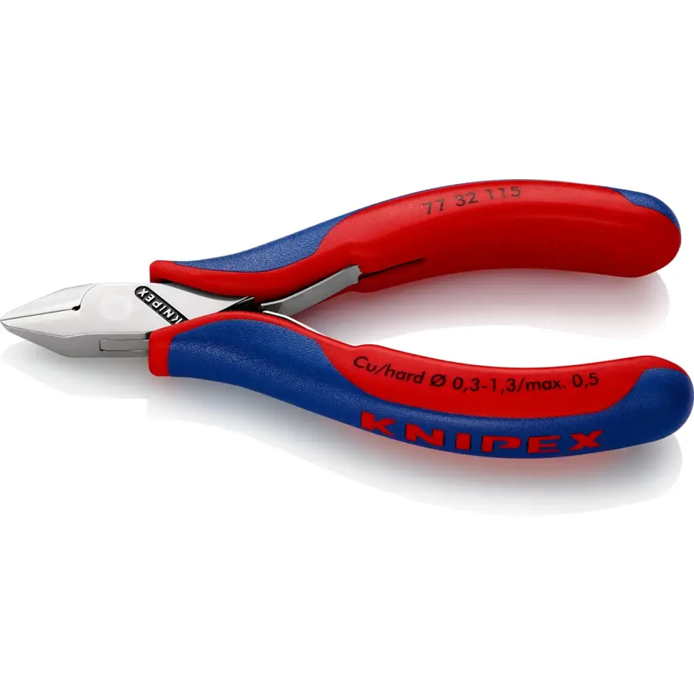 Кусачки боковые для электроники 115 мм Knipex 77 32 115 SB