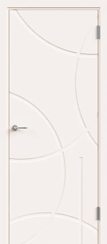Межкомнатная дверь Velldoris Fusion 1 PG Эмаль слоновая кость