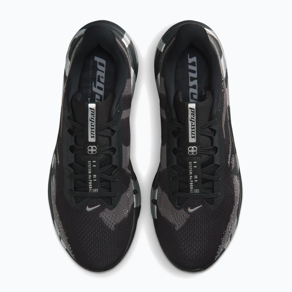 Кроссовки для бега Nike Pegasus 42 black/medium ash/metallic silver/black