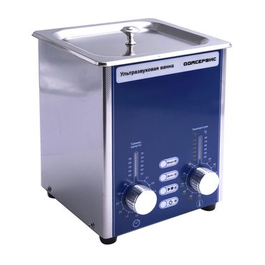 Ультразвуковая ванна с аналоговым управлением, подогревом, дегазацией и модуляцией 2 л ОДА Сервис ODA-DS20