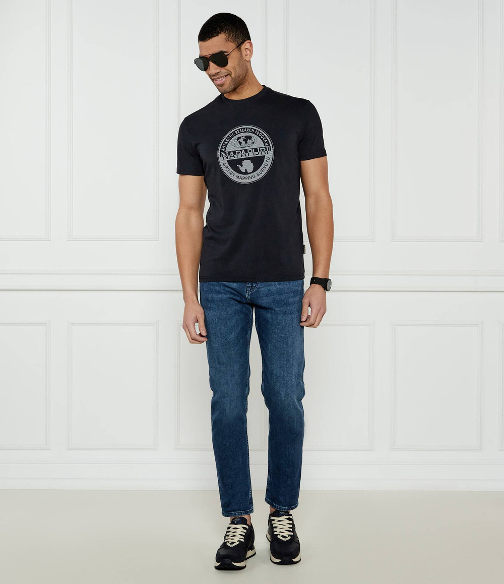 Футболка S-BOLLO Napapijri - черный(NP0A4I3C)