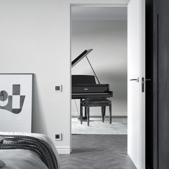 Рамка Werkel Split на 1 пост белый/черный W0013068 4690389208218